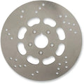 Drag Specialties Stainless Steel Drilled Brake Rotor Front 11.5" #174475