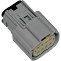 Namz Molex MX 150 Female Connector 8-Pin Gray #NM-33472-0802 Harley Davidson