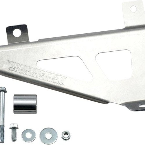 Works Connection Radiator Braces Silver #18-126 Yamaha YZ65 2018/2020