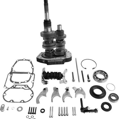 Baker OD6 6-Speed Builders Kit 2.94:1 1st Gear Ratio OD6-401P-03 Harley Davidson