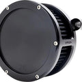 Feuling BA Series Air Cleaner Black With Solid Cover/Black Filter #5543