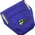 Dcor Ribbed Seat Cover 2019 Star Team Replica Black/Blue for Yamaha