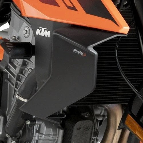 Puig Spoiler Fairing Winglets Black #22174J KTM 990 Duke 2024