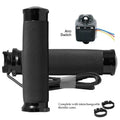 Avon Heated Custom Contour Grips Cable Throttle Black #CC-86-ANO-HT