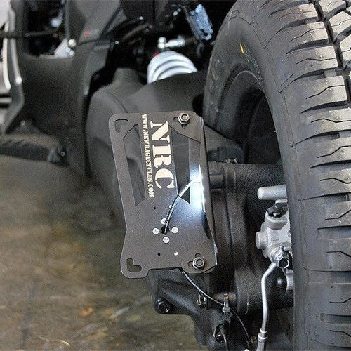 New Rage Cycles Side Mount License Plate Bracket #RYKER-SIDE Can-Am