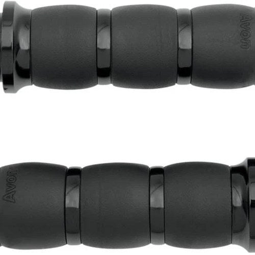 Avon Velvet Air Cushion Grips Black #AIR-96 Harley Davidson