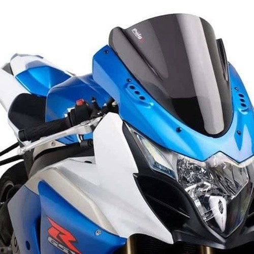Puig 3mm Z Racing Windscreen Dark Smoke fits Suzuki GSX-R1000 2009/2011-2016