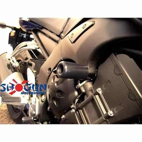 Shogun No-Cut Frame Sliders Black Yamaha FZ8 2011-2013