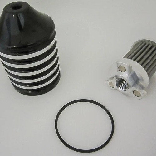HardDrive Billet Reusable Oil Filter Black #EM-0017 Harley Davidson