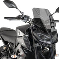 Puig Naked Touring Windscreen Dark Smoke #9377F for Yamaha MT-09/FZ-09