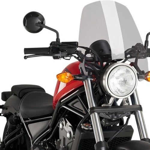 Puig Naked Touring Windscreen Light Smoke #9462H for Honda