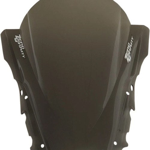 Zero Gravity Double Bubble Windscreen Smoke #16-553-02 for Yamaha YZF-R3 15-18