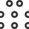 James Rocker Cover Washers Top Fiber 8-Pack #JGI-6114-F Harley Davidson