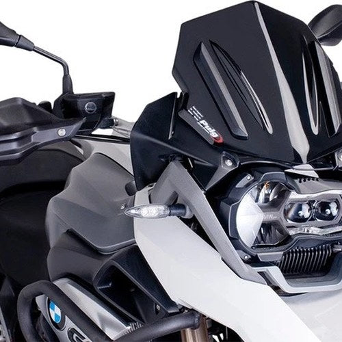Puig 3mm Racing Windscreen Black #6487N BMW R 1200
