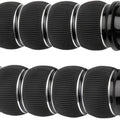 Arlen Ness Ring Leader Fusion Grips Black #07-315 Harley Davidson