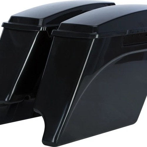HardDrive ABS Stretched Saddlebags +4" Raw #CFP-HL1584-001A Harley Davidson