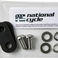 National Cycle Comfort Bar Footrest Mount 38mm Black fits Honda Goldwing