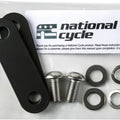 National Cycle Comfort Bar Footrest Mount 76mm Black fits Honda Goldwing