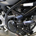 Shogun Standard Frame Slider Black Cut Required fits Suzuki SV650 2017-2019