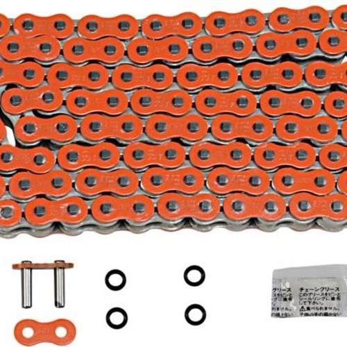 EK 530 MVXZ2 Series Quadra X-Ring Chain 120 Links Orange