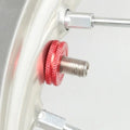 Drc Hard Ware Air Valve Stem Big Nut Red