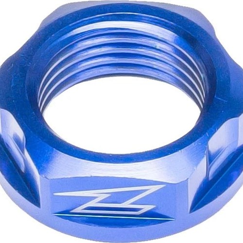 Drc Hard Ware Axle Nut Blue M22x32-P1.5 H12 #ZE93-8056
