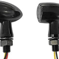 HardDrive LED Bullet Style Turn Signal (Turn Only) Black Amber Clear Lens