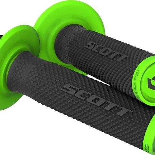 Scott Usa SX II Lock-On Full Diamond Grips Green/Black
