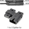 XK Glow 1 to 3 Splitter Block