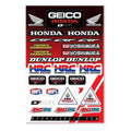 Dcor Universal Decal Sheet for Honda Geico Hrc