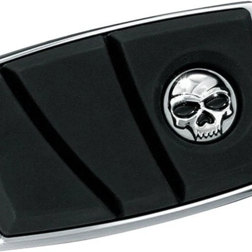 Kuryakyn Zombie Brake Pedal Pad Chrome #4406 Harley Davidson
