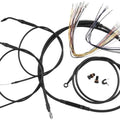 Burly Cable/Brake Line Kit for 12" Gorilla Bars Harley Fxdwgi 07-08,10-11
