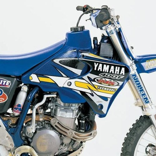 Ims Fuel Tank 3.4 Gallon Blue #117318-B2 for Yamaha YZ400F/YZ250F 4-Stroke