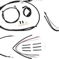 Burly Handlebar Cable/Line Kit for 18" Hangers w/o ABS Black #B30-1172