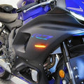 New Rage Cycles LED Front Turn Signals Amber #R7-FB for Yamaha YZF-R7 2022-2023
