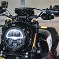 New Rage Cycles LED Front Turn Signals Amber #FTR-FB Indian