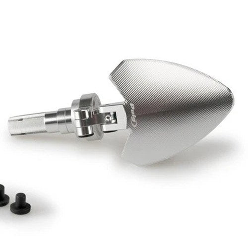 Puig Universal Bar End Folding Mirror Right Silver
