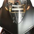 New Rage Cycle LED Mirror Block Off Plate Turn Signals Ducati 899 2014-2015