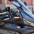 New Rage Cycle LED Front Turn Signals Black #R3-FB-25 for Yamaha YZF-R3 2025