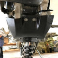 P3 Carbon Fiber Skid Plate #307041 for Yamaha YZ125/YZ125X