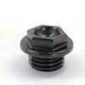 Works Connection Oil Filler Plug Black #24-072 for Honda/Yamaha/Kawasaki