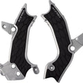 Acerbis X-Grip Frame Guards Silver/Black for Kawasaki KX450 4-Stroke 2024