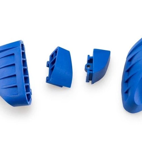 Puig Replacement Rubber Inserts for Puig Pro 2.0 Frame Sliders Blue