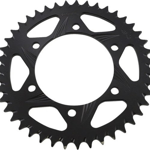 Vortex F5 Aluminum Rear Sprocket 43T 520 Black #435K-43