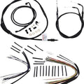Burly Handlebar Cable/Line Kit for 14" Ape Hangers Black #B30-1010