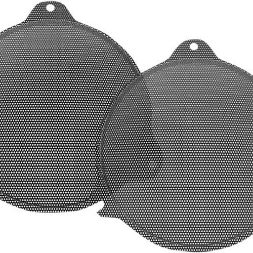 Hogtunes Front Speaker Grills Black #SG RM Grill Harley Davidson