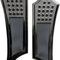 Accutronix Instigator Drilled Extended Floorboards Black Driver #FBF01-DIB