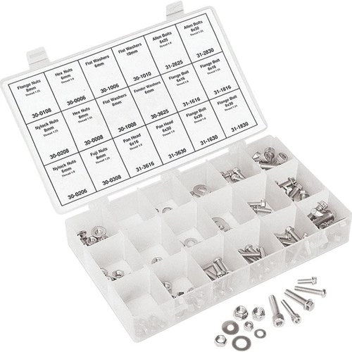 Motion Pro Offroad Motorcycle and ATV Hardware Kit 180 Pieces