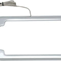 Cycle Visions Beveled License Plate Frame with Tag Light Chrome