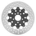 Twin Power Floating Hole Brake Rotor 11.5" Rear Black #1400RB Harley Davidson